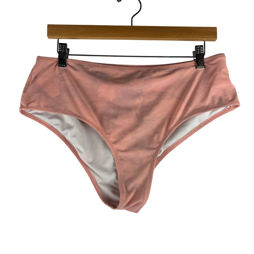Beach Sissi Pink Swim Bikini Bottoms Womens XL Pool Beach Island Resort READ